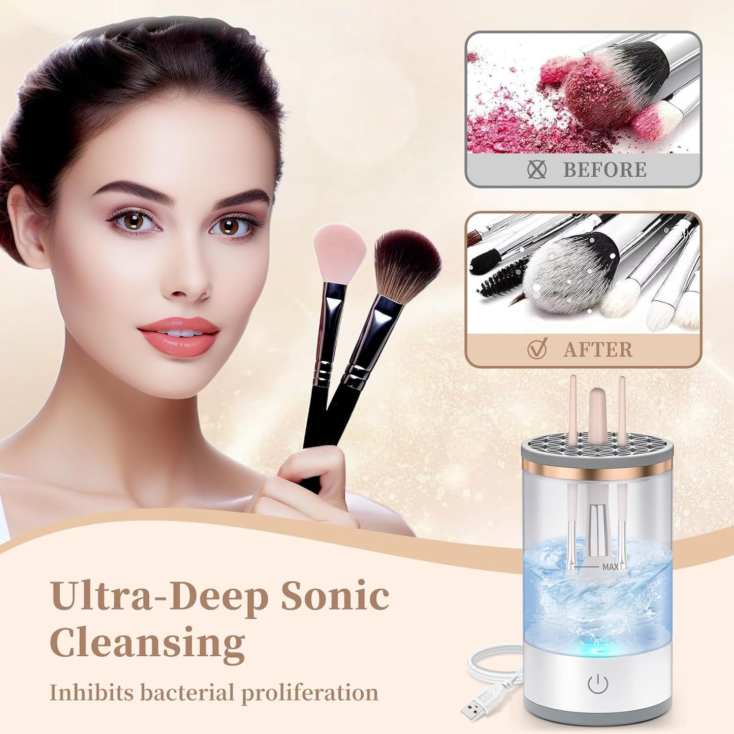 Cushix® Makeup Brush Cleaner